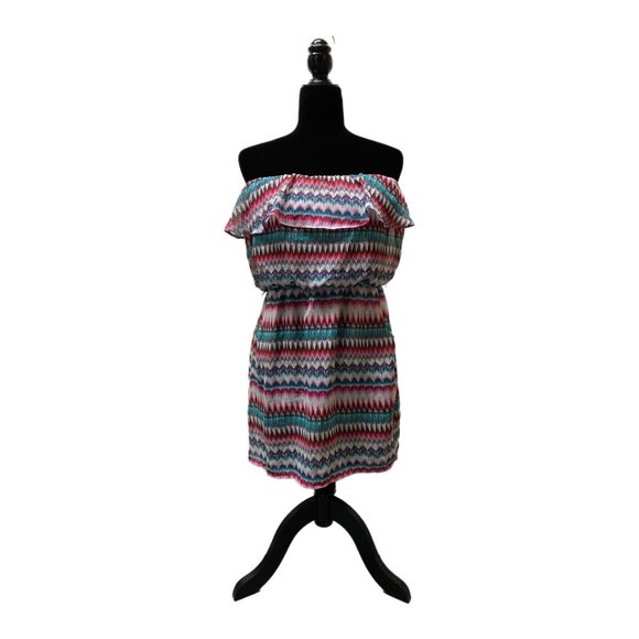 City Triangles Juniors Strapless Mini Dress, Large, Pre-owned - Picture 1 of 8
